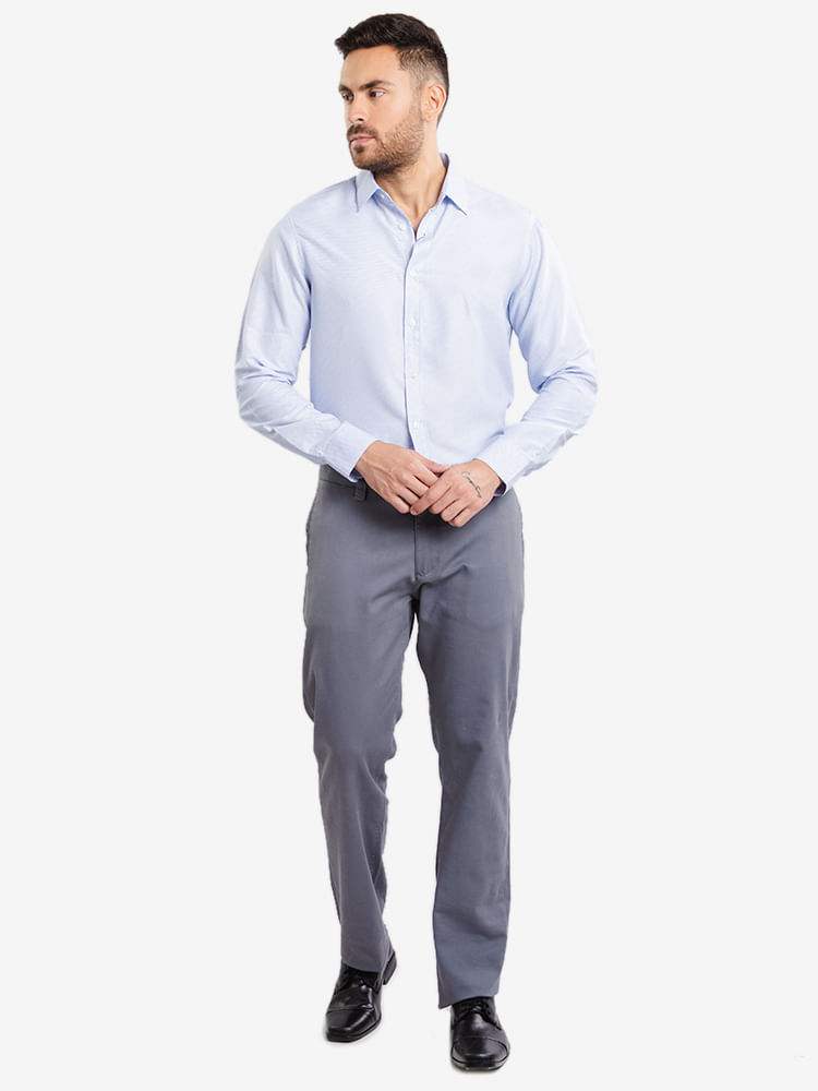 Calca-Masculina-Sarja---Cinza
