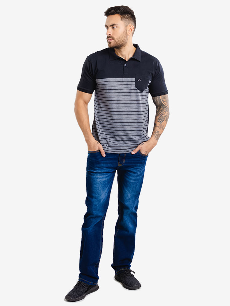 Calca-Masculina-Jeans-Estonada---Azul