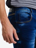 Calca-Masculina-Jeans-Estonada---Azul