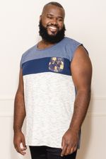 Regata-Masculina-Pluz-Size-com-Recorte---Azul-