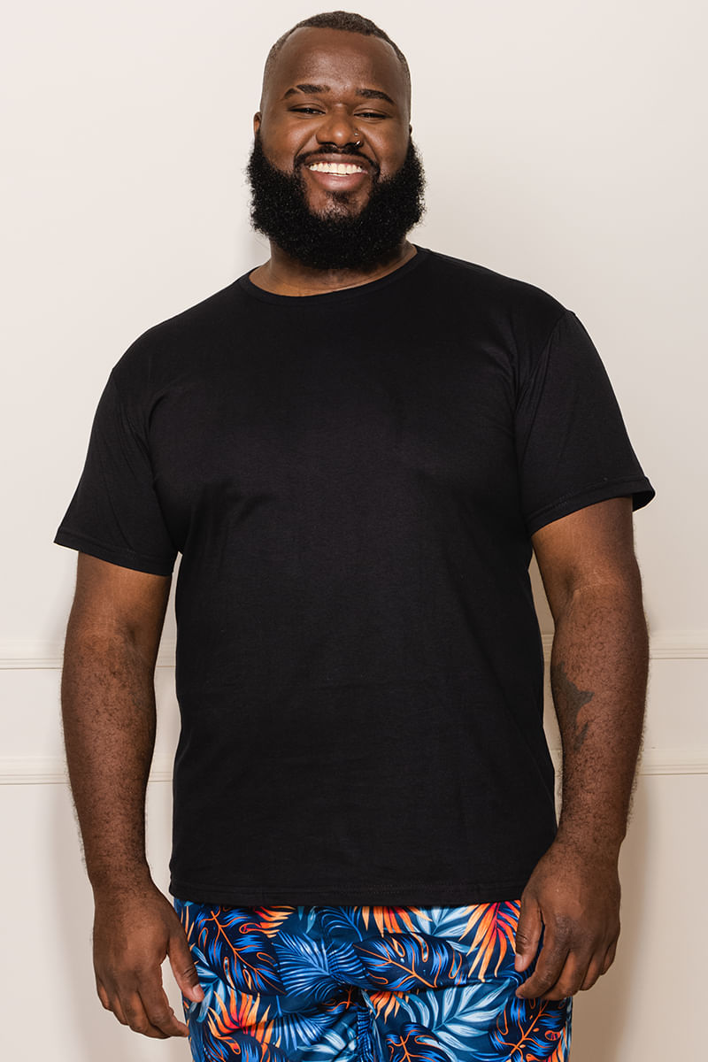 Camiseta-Masculina-Plus-Size-Basica---Preta
