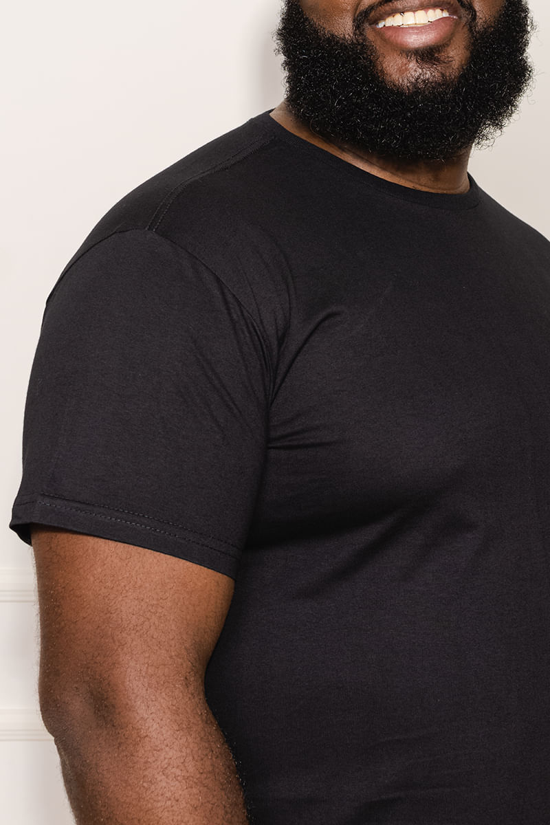 Camiseta-Masculina-Plus-Size-Basica---Preta