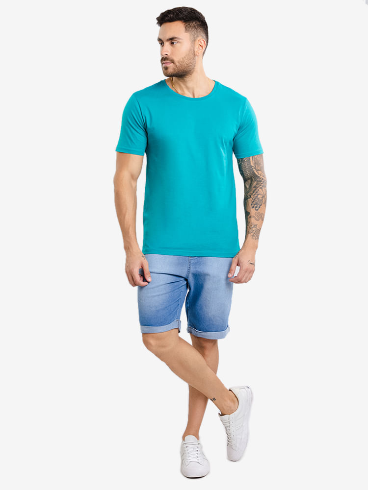 Camiseta-Masculina-Basica---Azul-