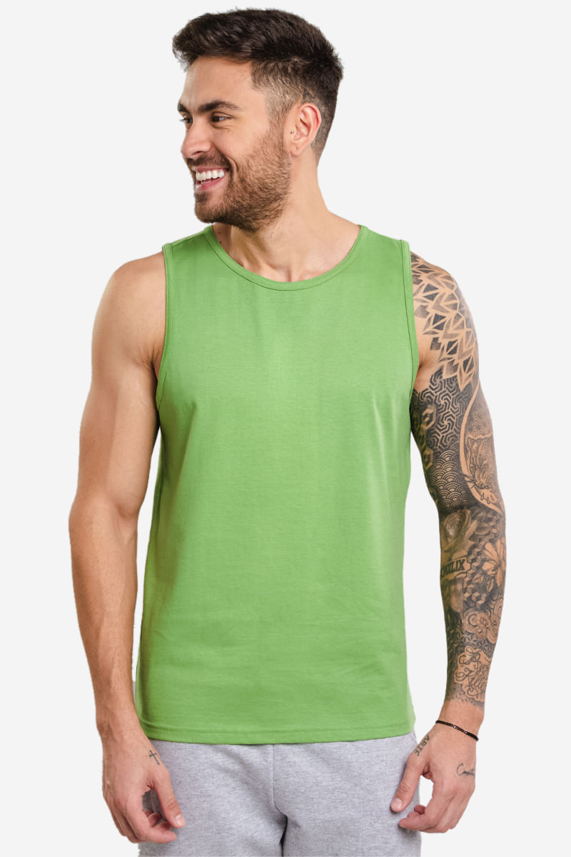 Regata-Masculina-com-Pespontos---Verde