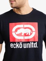 Camiseta-Masculina-Estampada---Preto-