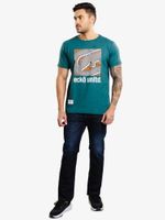 Camiseta-Masculina-Estampada---Verde