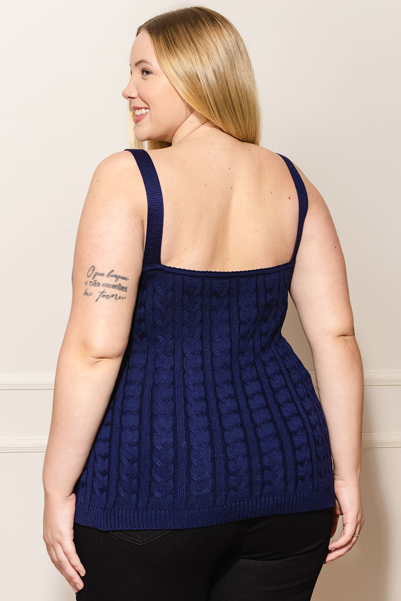 Regata-Feminina-Plus-Size-Tricot
