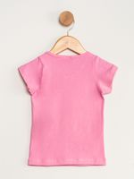 Camiseta-Infantil-Feminina-Coelho---Rosa