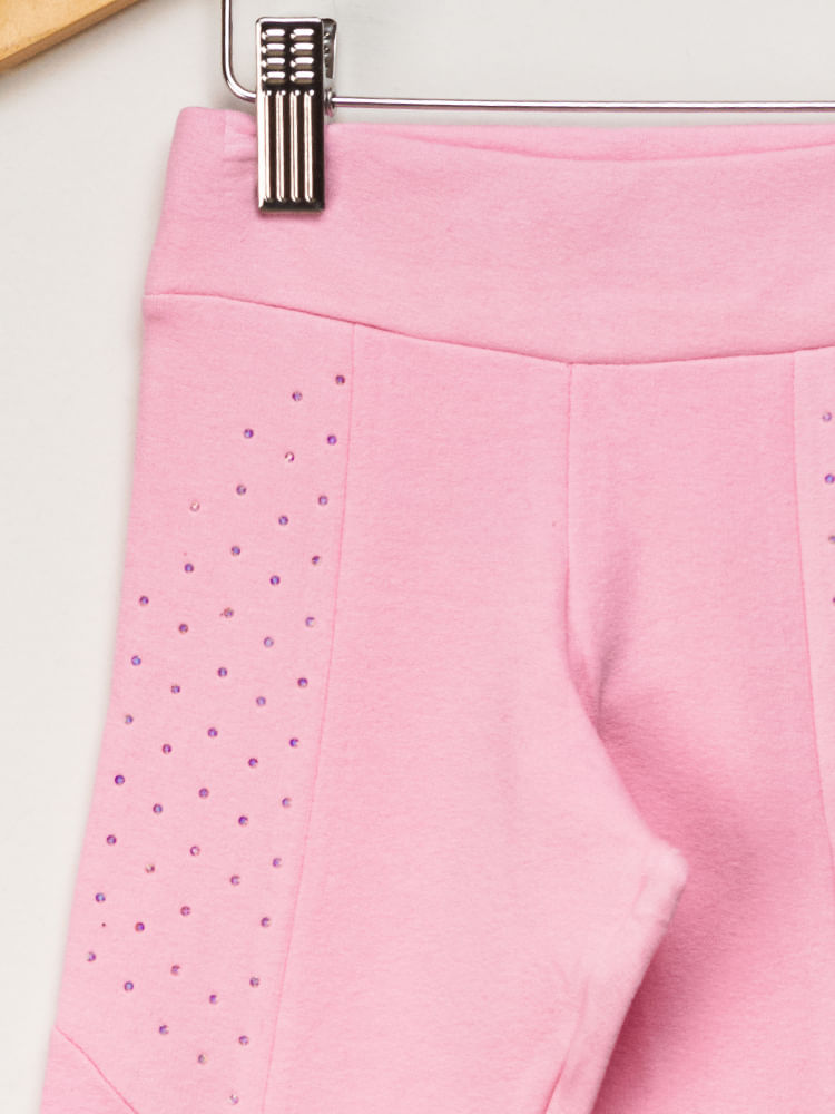 Calca-Infantil-Feminina-Strass---Rosa