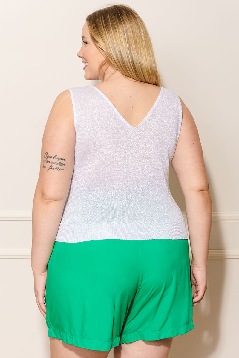 Blusa-Feminina-Plus-Size-Tricot-Lurex