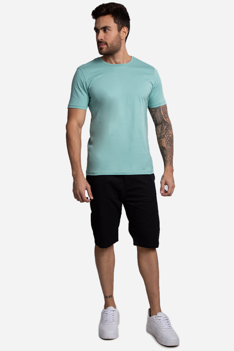 Camiseta-Masculina-Basica---Verde