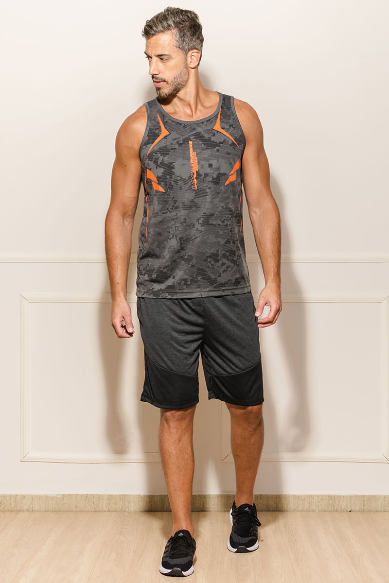 Regata-Masculina-Estampada---Cinza