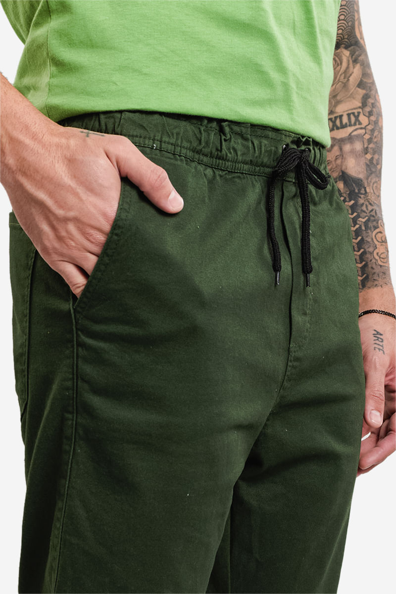 Bermuda-Masculina-Sarja---Verde-Militar
