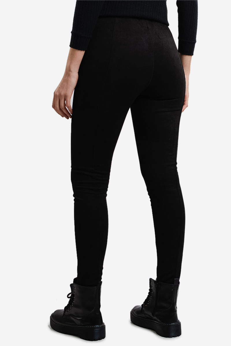 Calca-Feminina-Legging-Suede---Preto