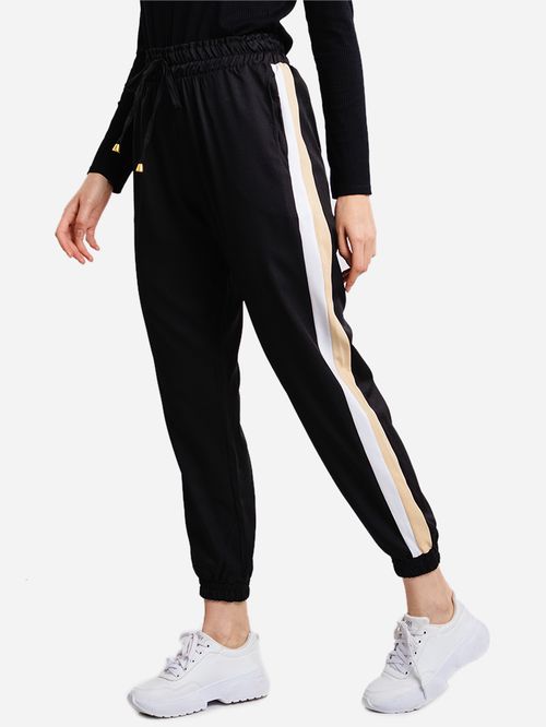 Calça Feminina Jogger Recortes
