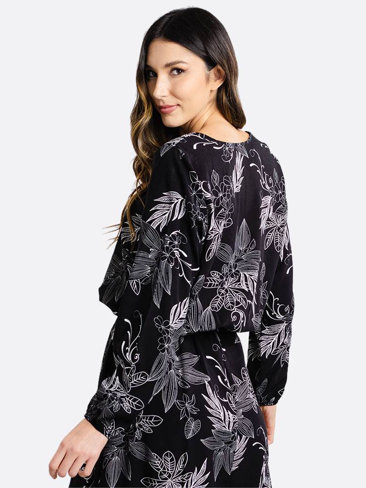Blusa-Feminina-Folhagens---Preto