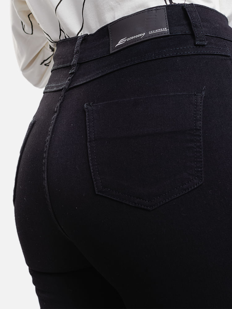 Calca-Feminina-Hot-Pants-Sarja---Preto