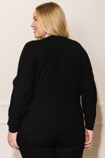 Blusa-Feminina-Plus-Size-Tricot-Bufante