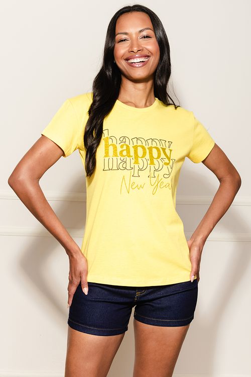 Camiseta Feminina New Year