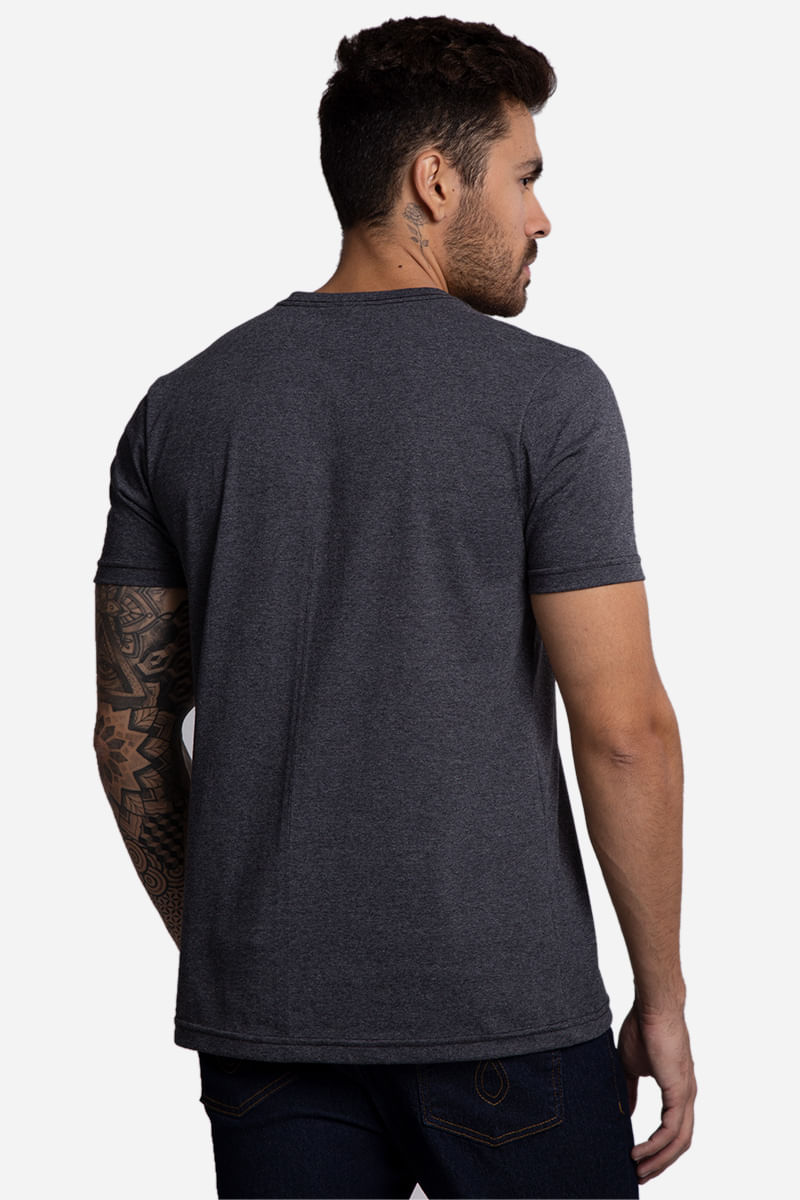 Camiseta-Masculina-Taz-Mania---Cinza