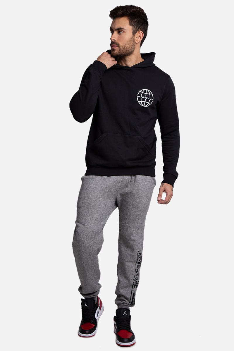 Calca-Masculina-Moletom-Adventure-Experience--Cinza