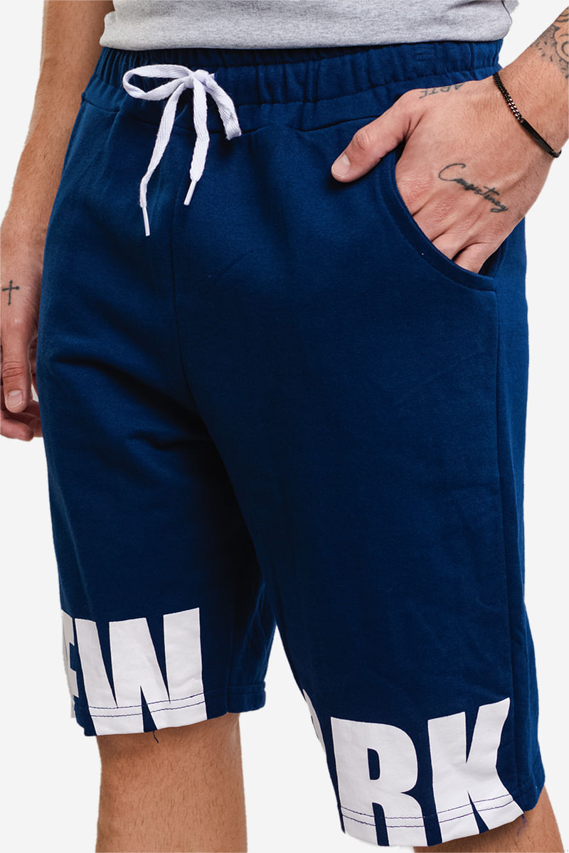 Bermuda-Masculina-Moletom-Nova-York---Azul