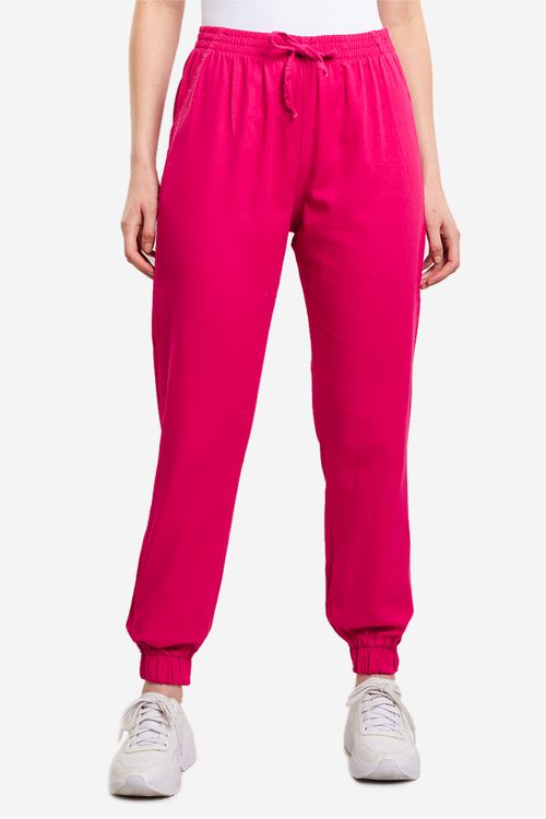Calça Feminina Jogger - Rosa
