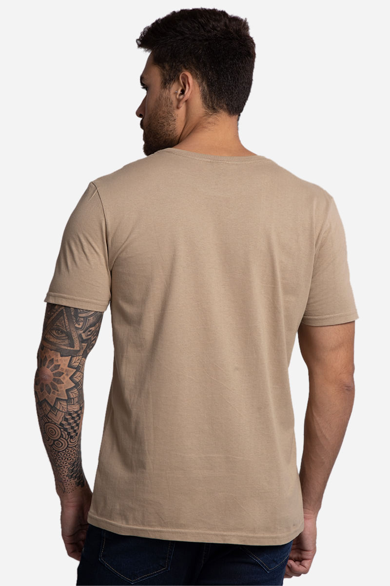 Camiseta-Masculina-Globo---Bege