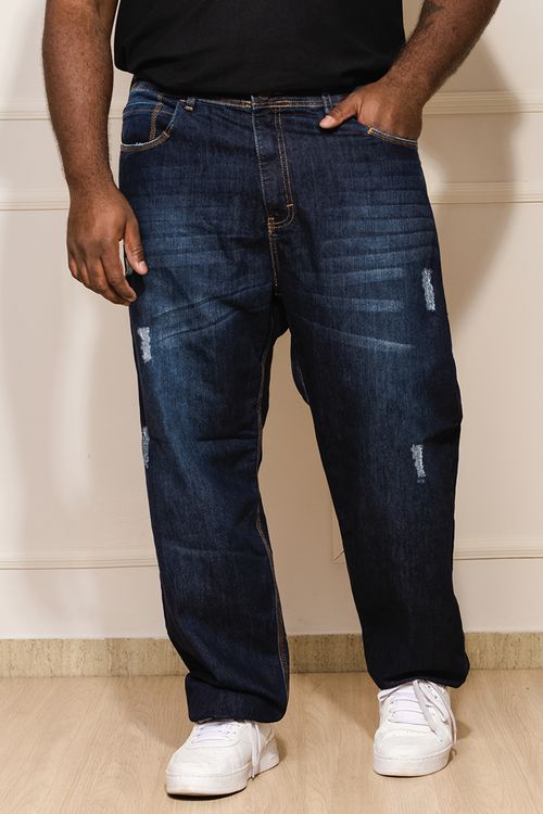Calça Masculina Plus Size Jeans Fatal