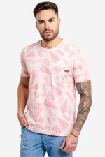 Camiseta-Masculina-Piquet-Estampa-Floral