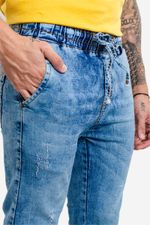 Calca-Jeans-Masculina-Jogger---Azul-