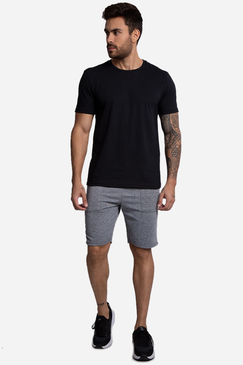 Bermuda-Masculina-Moletom---Cinza