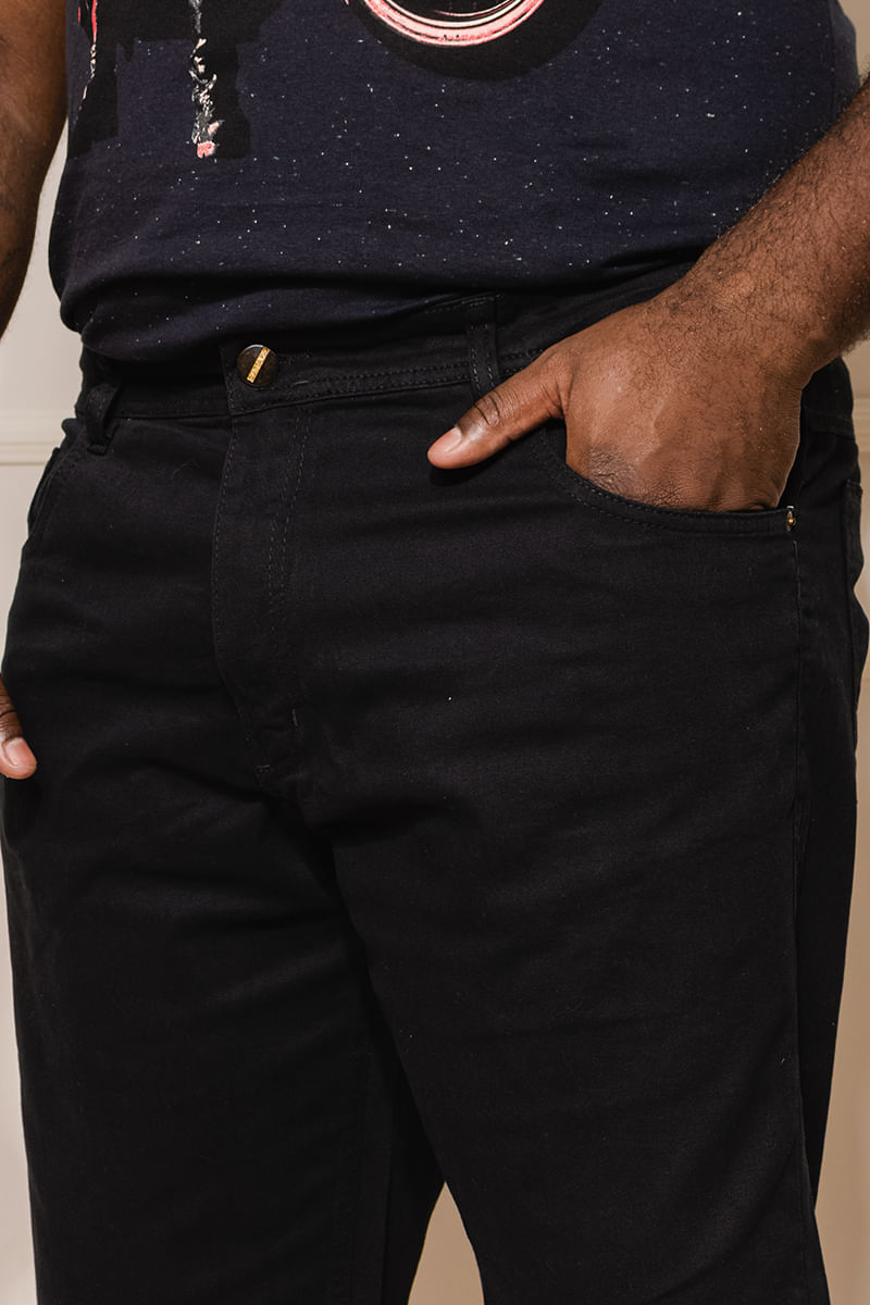 Bermuda-Masculina-Plus-Size-Sarja---Preto