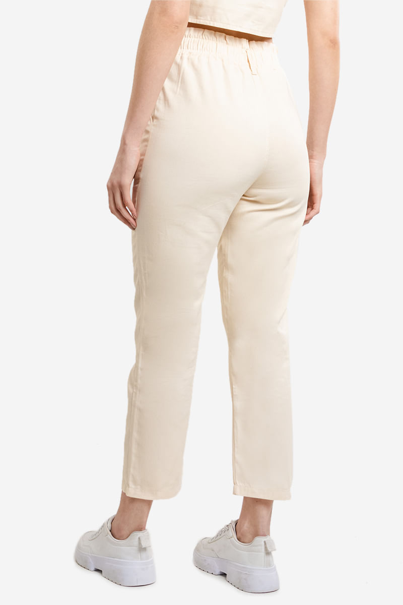 Calca-Feminina-Jogger-Sarja---Bege