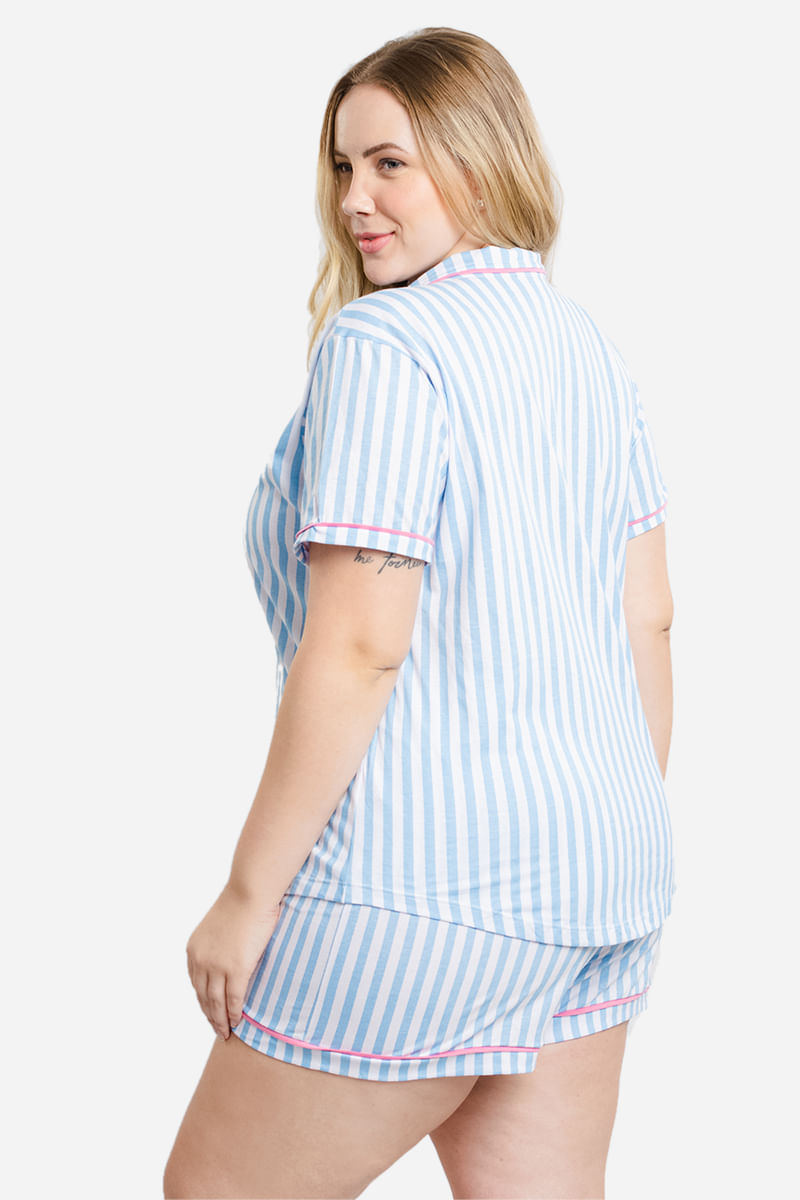 Pijama-Feminino-Plus-Size-Listras
