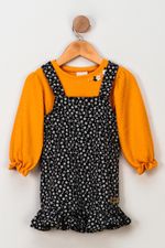 Conjunto-Infantil-Feminino-Salopete---Amarelo