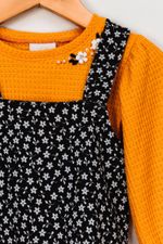 Conjunto-Infantil-Feminino-Salopete---Amarelo