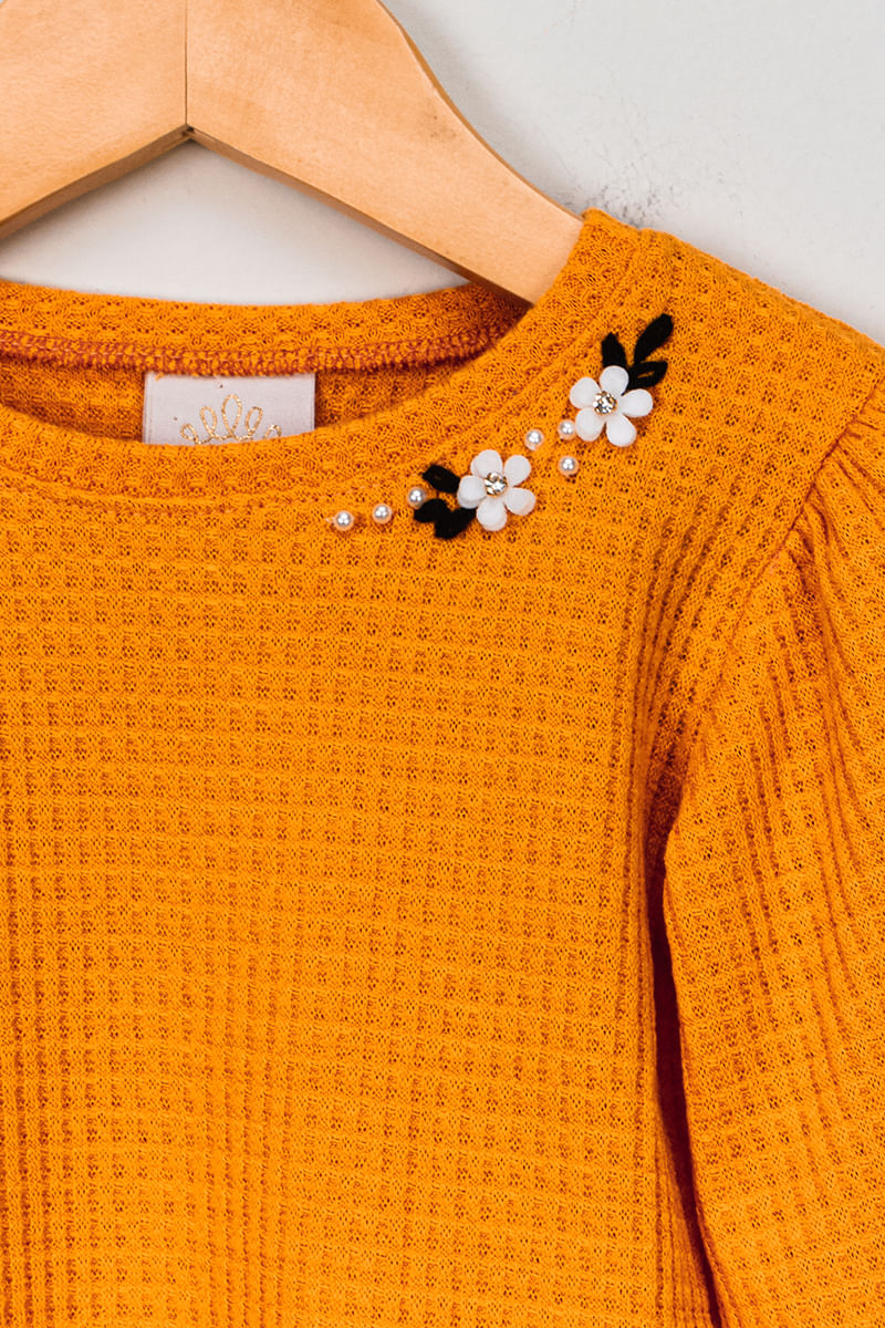Conjunto-Infantil-Feminino-Salopete---Amarelo