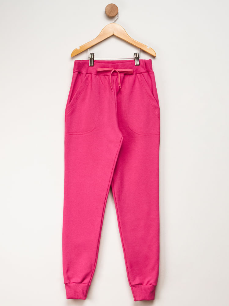 Calca-Juvenil-Feminina-Moletom---Rosa