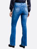 Calca-Feminina-Jeans-Flare---Azul-
