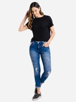Calca-Feminina-Jeans-Skinny---Azul