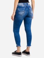 Calca-Feminina-Jeans-Skinny---Azul