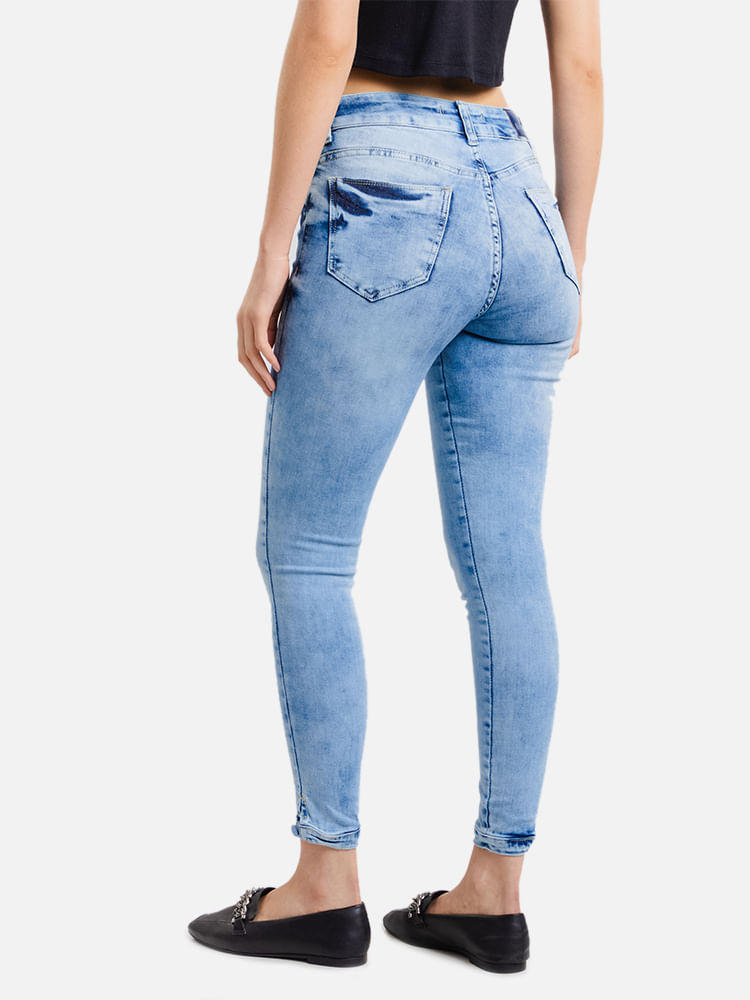 Calca-Feminina-Jeans-Skinny---Azul