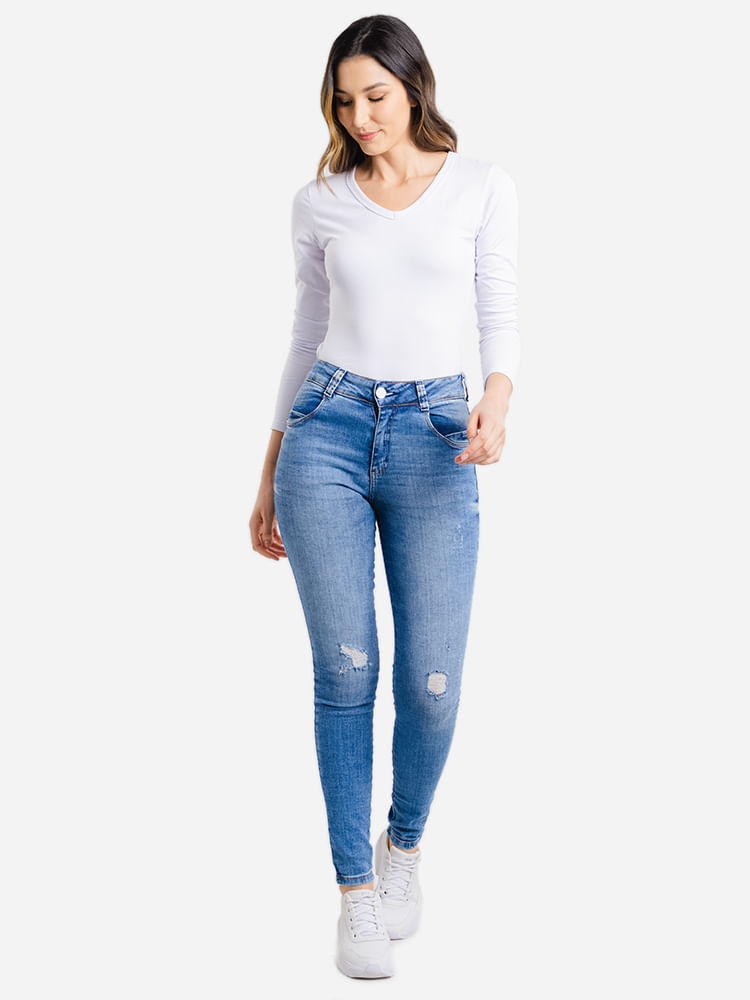 Calca-Feminina-Skinny-Puidos---Azul