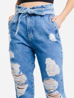 Calca-Feminina-Jeans-Mom---Azul