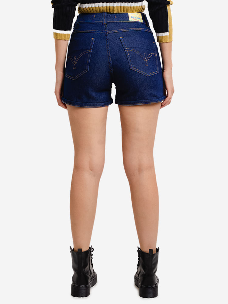 Shorts-Feminino-Mom-Jeans-Escuro---Azul