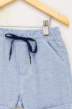 Bermuda-Infantil-Masculina-Listrada---Azul