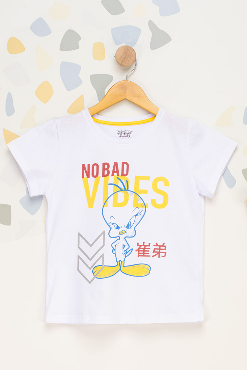 Camiseta-Infantil-Feminina-Piu-Piu---Branco