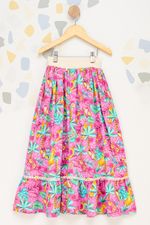 Saia-Infantil-Feminina-Gode-Animais---Rosa