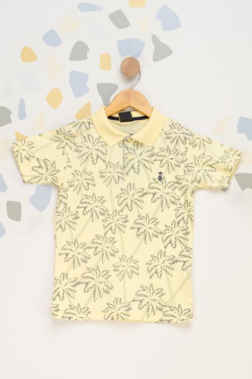 Camisa Polo Infantil Coqueiros